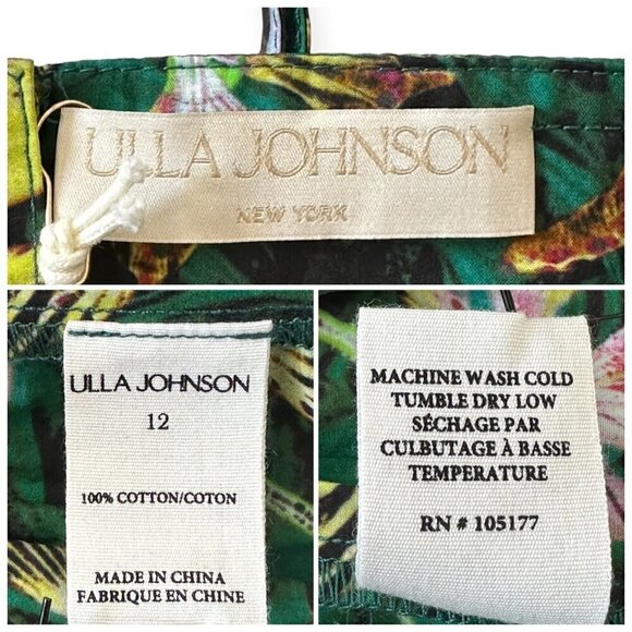 Ulla Johnson Alita Dress in Tigerlily, Size 12, New with tag, Printed mini dres - Picture 6 of 16